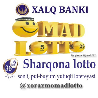 Логотип канала xorazmomadlotto