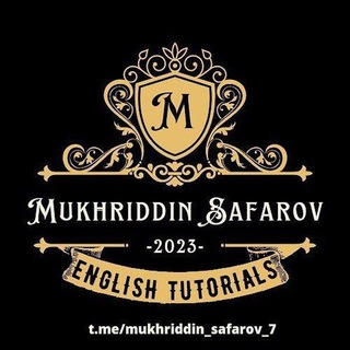 Логотип канала Mukhriddin_Safarov