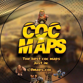 Логотип канала maps_coc