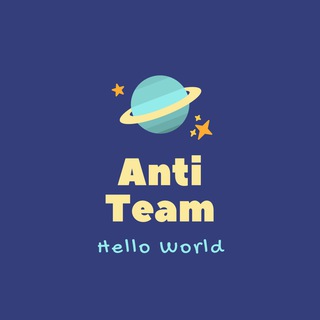 Логотип канала anti_team