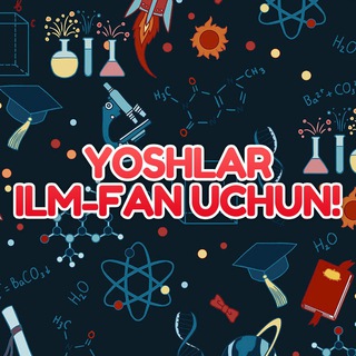 Логотип канала yoshlarilmfanuchun