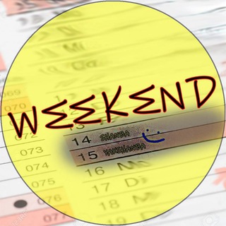 Логотип канала weekend_uz