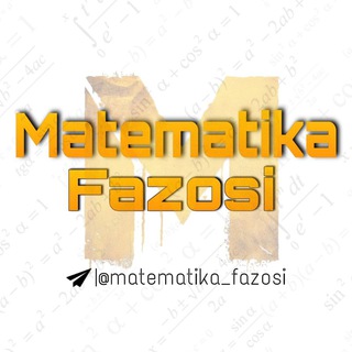 Логотип канала matematika_fazosi