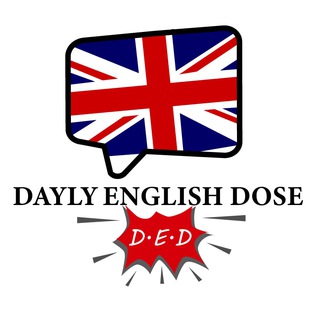 Логотип канала d_e_d_daily_english_dose