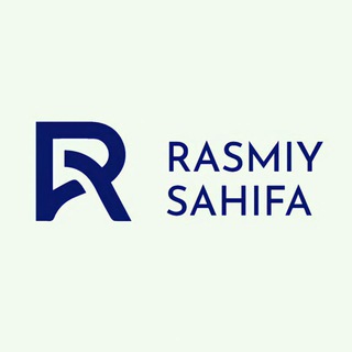 Логотип канала rasmiy_sahifa