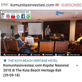 Логотип канала komunitasinvestasi