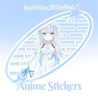 Логотип канала anime_stickerspack