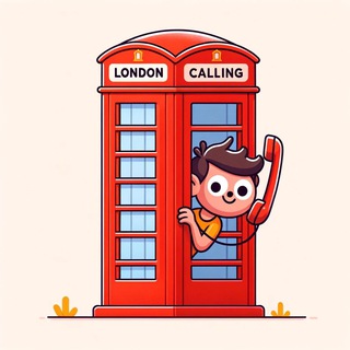 Логотип канала englishlondoncalling