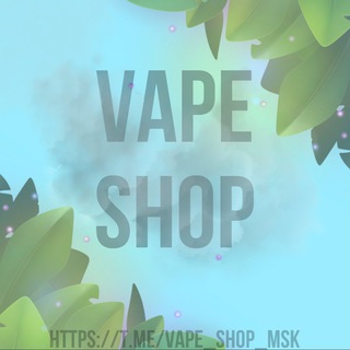 Логотип канала vape_shop_msk