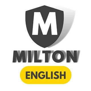 Логотип канала milton_english