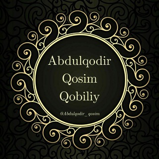 Логотип канала abdulqodir_qosim