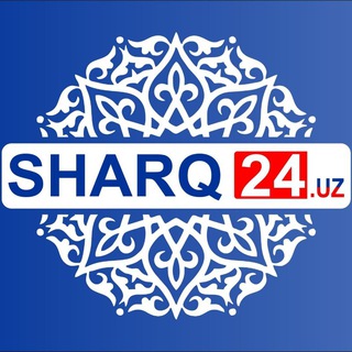 Логотип канала sharq24uz