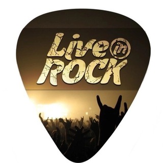 Логотип канала liveinrockmusic