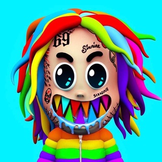 Логотип канала b_6ix9ine