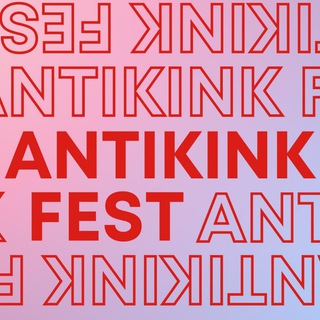 Логотип канала antikink_fest