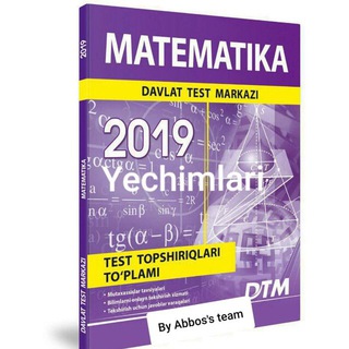 Логотип канала dtm_baza_yechimlari_2019