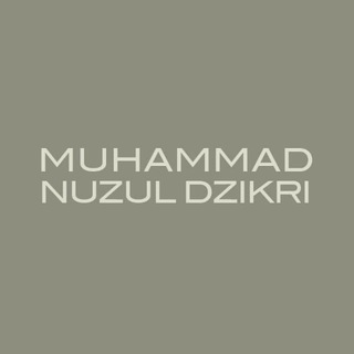 Логотип канала muhammadnuzuldzikri