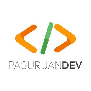 Логотип канала pasuruandev