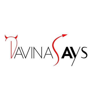 Логотип канала davinasays