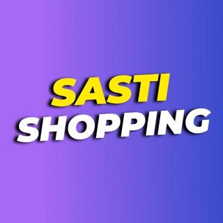 Логотип канала sastishoppingg