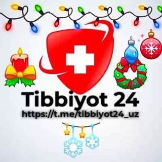 Логотип tibbiyot24_uz