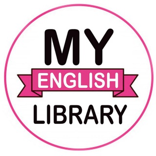 Логотип канала my_english_library