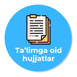 Логотип канала talimxujjatlari