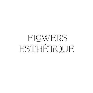 Логотип канала flowers_esthetique