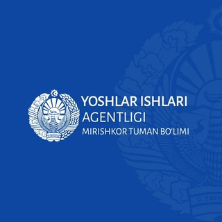 Логотип канала mirishkor_tuman_yoshlari