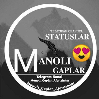 Логотип канала manoli_gaplar_aforizimlar