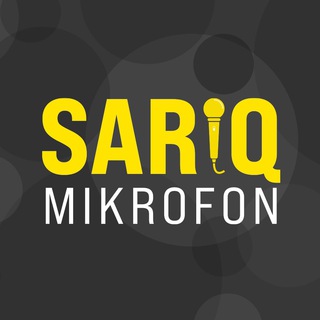 Логотип канала sariq_mikrofon