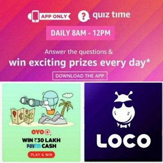 Логотип канала locovedantu_flipkart_quiz_answer