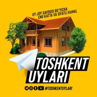 Логотип канала toshkent_uylari1