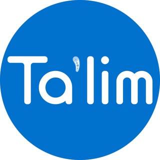 Логотип канала talim_maktab