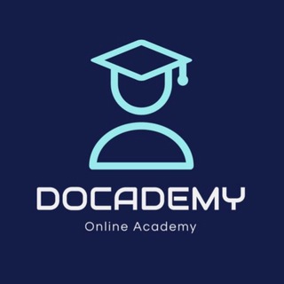 Логотип канала DocademyEnglish