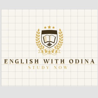 Логотип канала englishwithodina