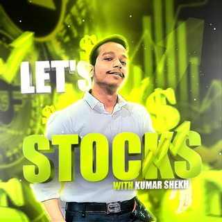 Логотип канала lets_stock_with_kumarshekh