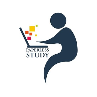 Логотип канала paperless_study