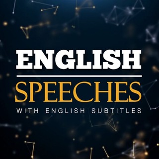 Логотип канала english_speeches_famous