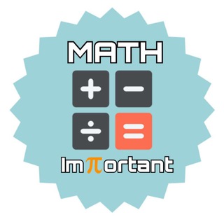 Логотип канала mathimportant