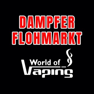 Логотип канала dampferflohmarktworldofvaping