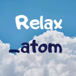 Логотип канала relax_atom