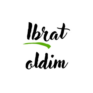 Логотип канала ibrat_oldim