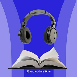 Логотип канала audio_darsliklar