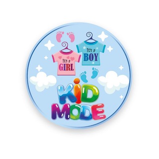 Логотип канала kidmode_clothes