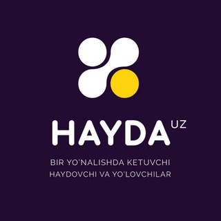 Логотип канала hayda_uz