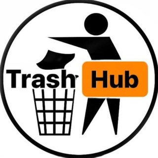 Логотип канала trash_hubs