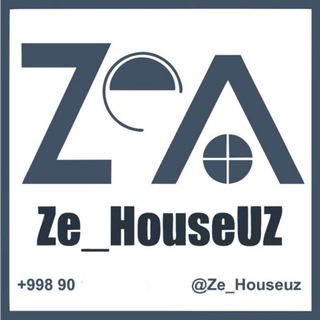 Логотип канала ze_houseuz