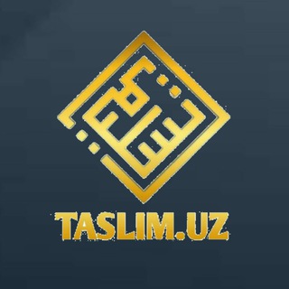 Логотип канала taslim_uz