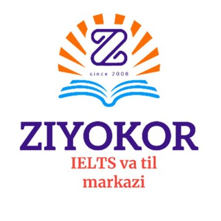 Логотип канала ziyokor_ielts